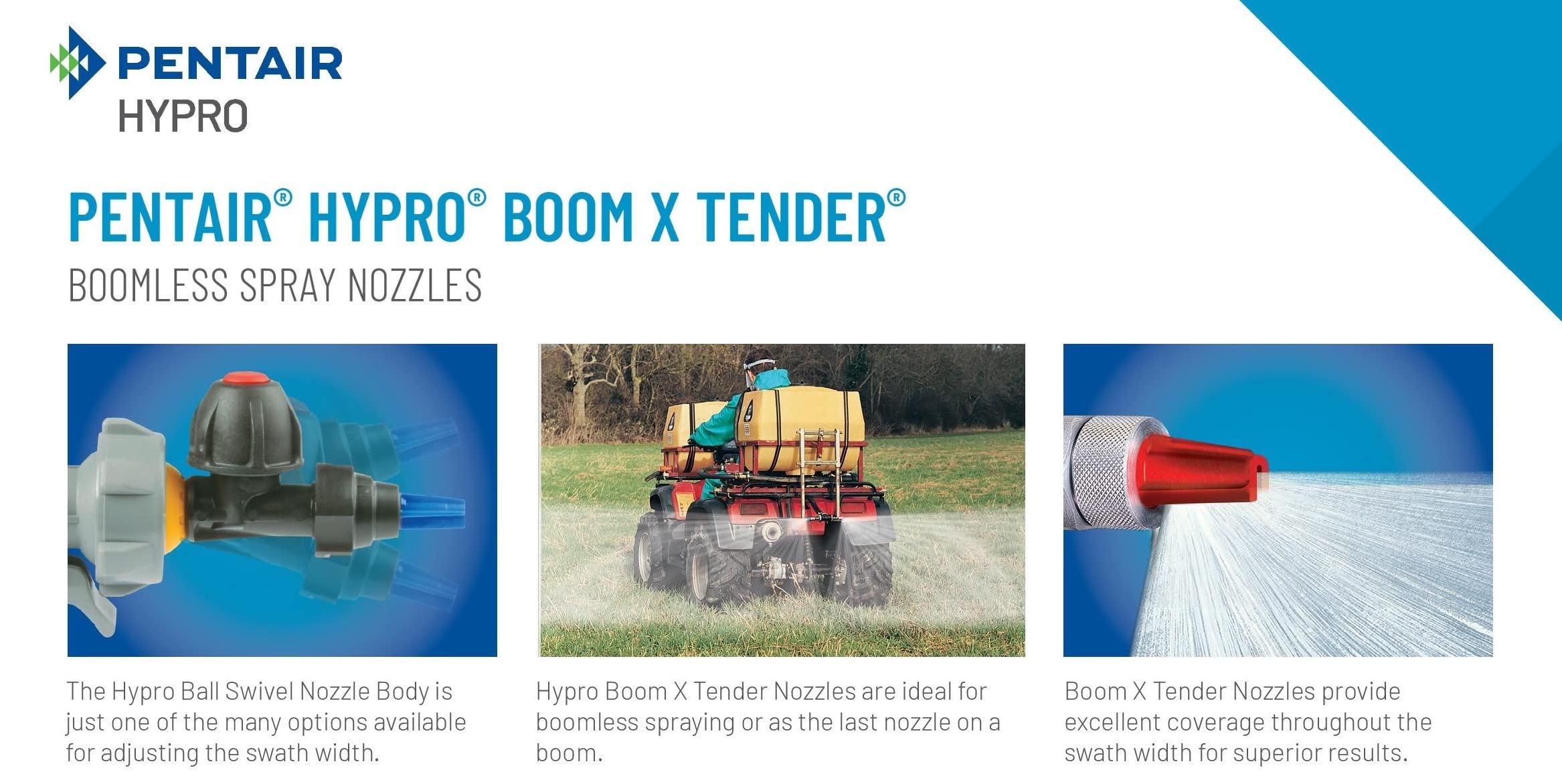 Amazon.com: PENTAIR HYPRO BOOM X TENDER XT024 Boomless Spray
